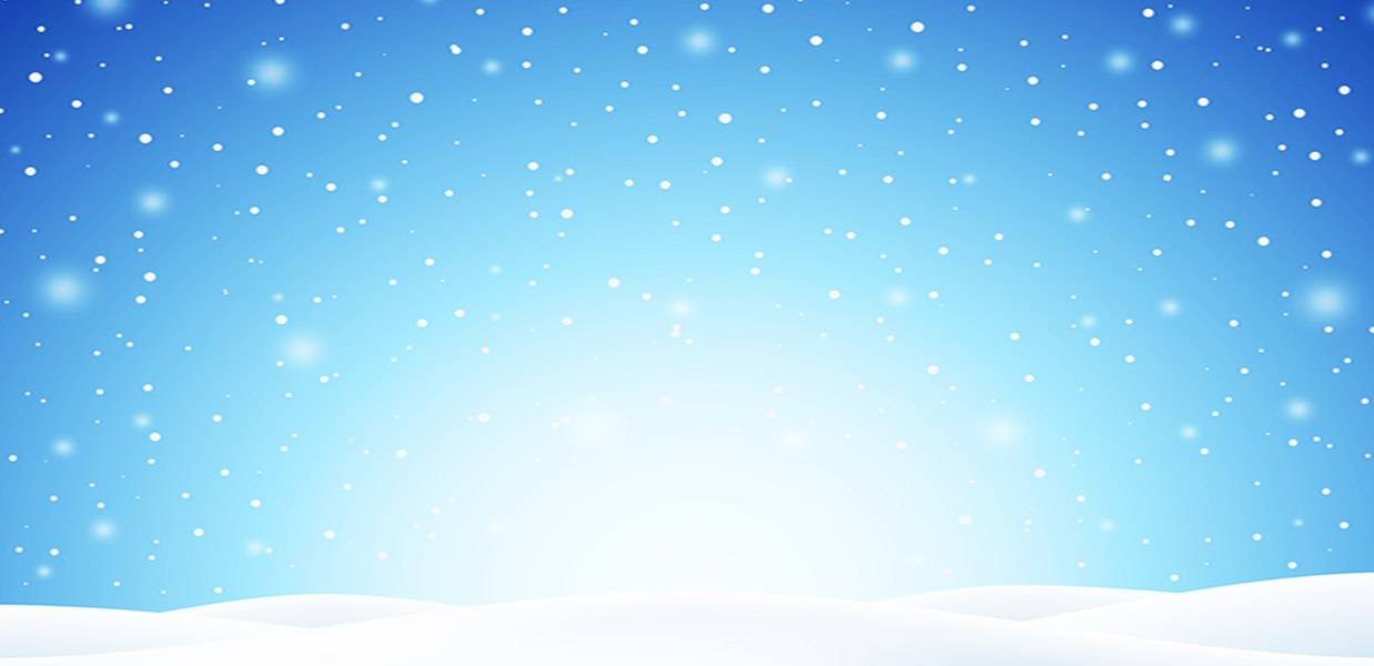 snowy background