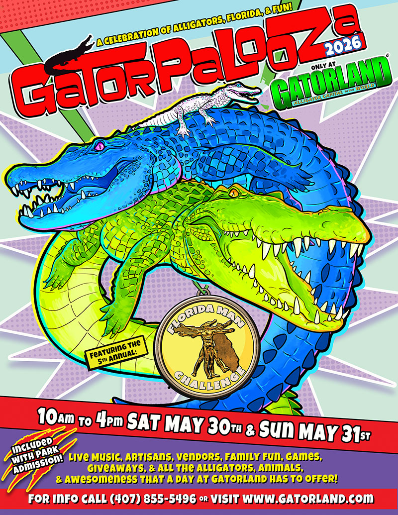 Gatorpalooza Poster 2026 - May 30 and 31