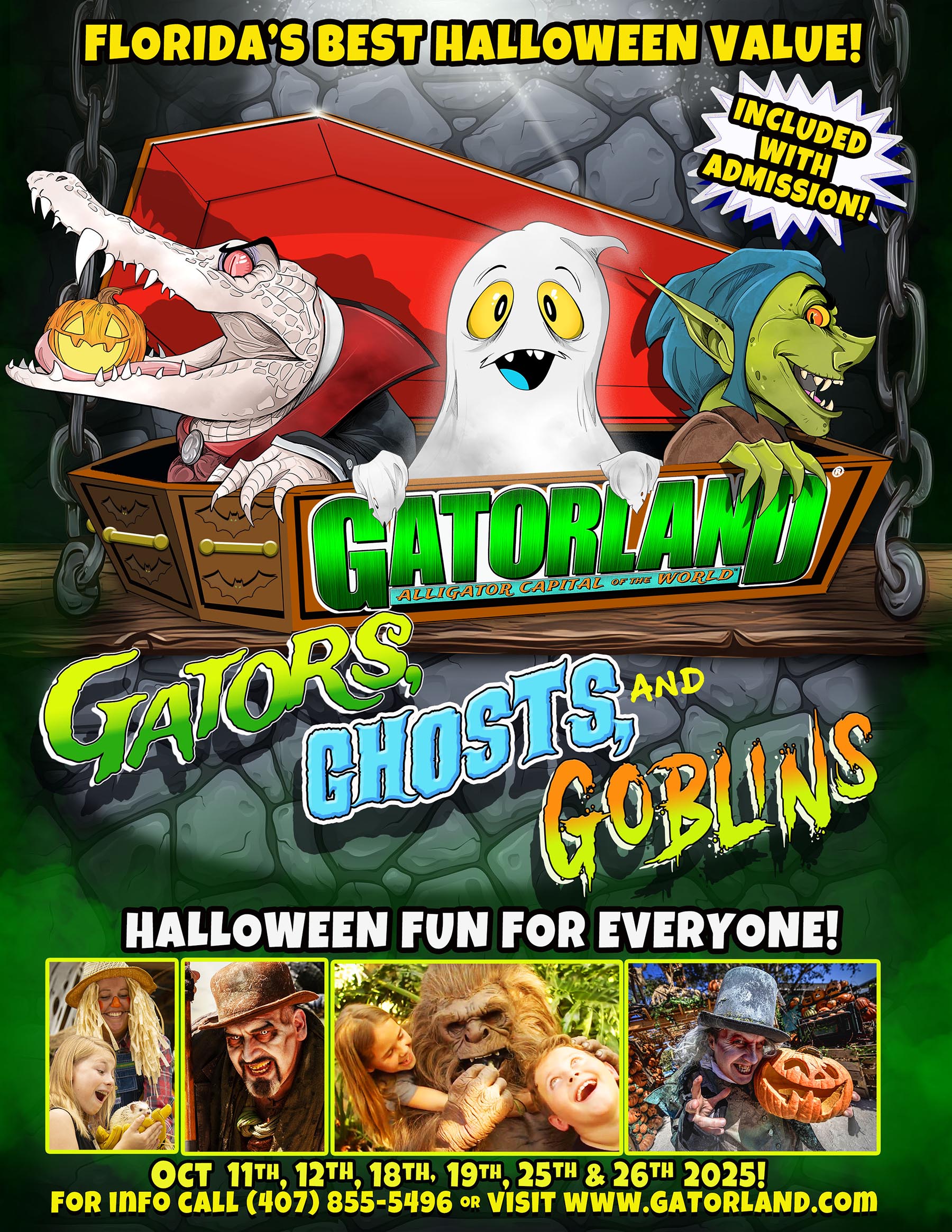 Gators ghosts goblins 2025
