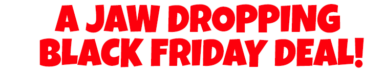 A Jaw dropping Black Friday Deal