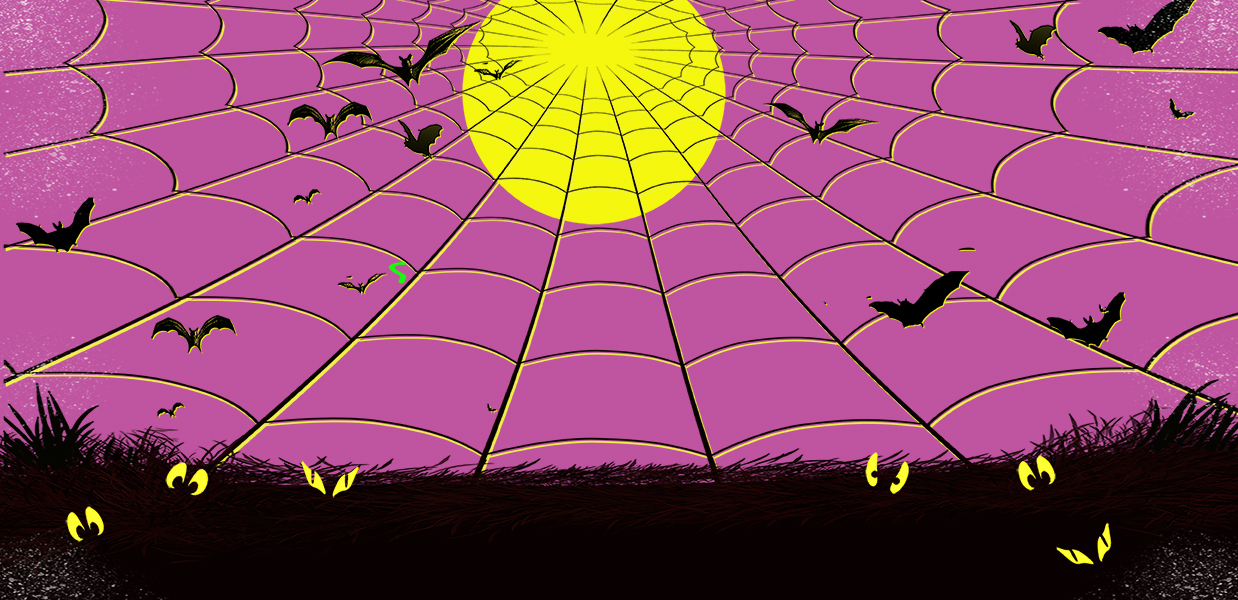 Halloween spooky background